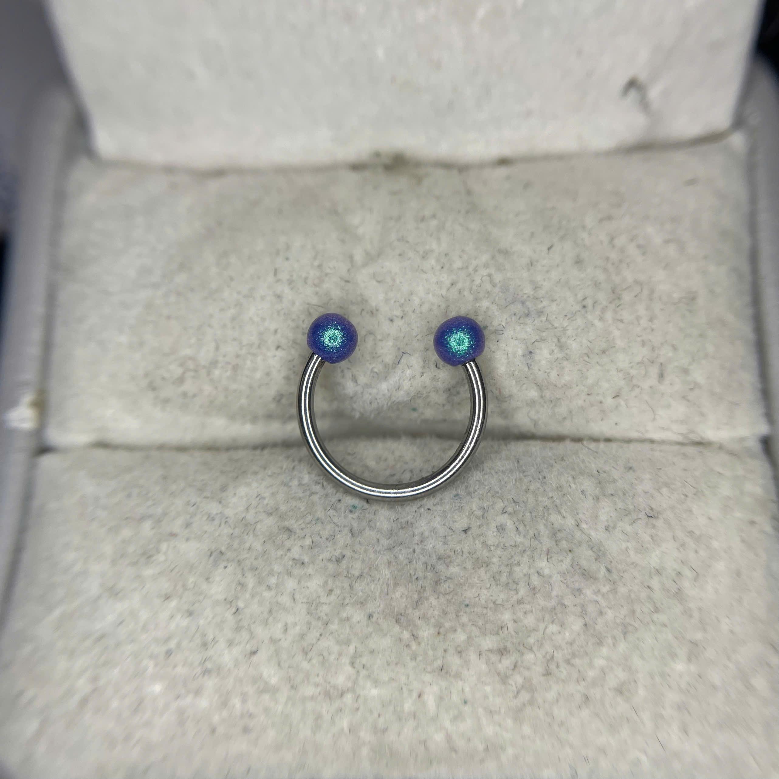 Septum xanh dương kim tuyến.