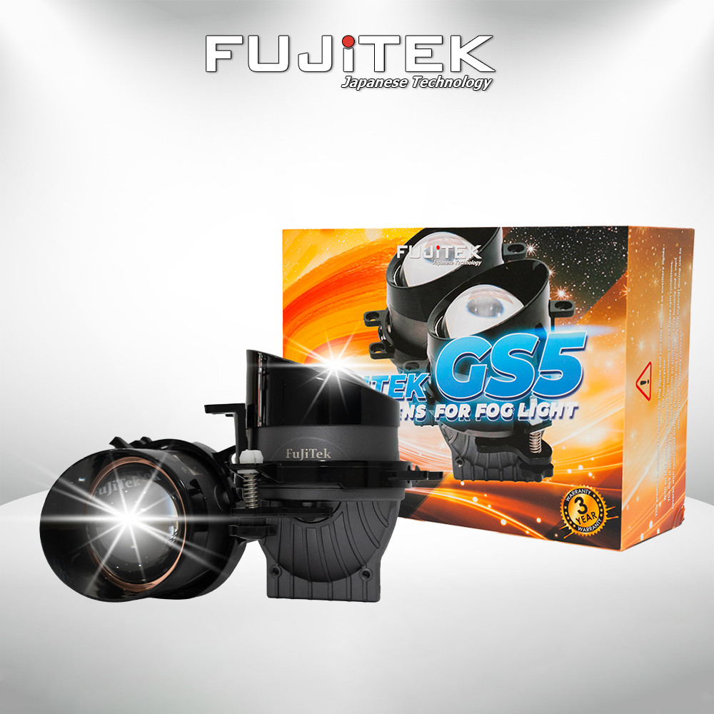 Fujitek GS5 Bi gầm 3 inch công suất cao cos trắng pha vàng 50W_thumbnail_5