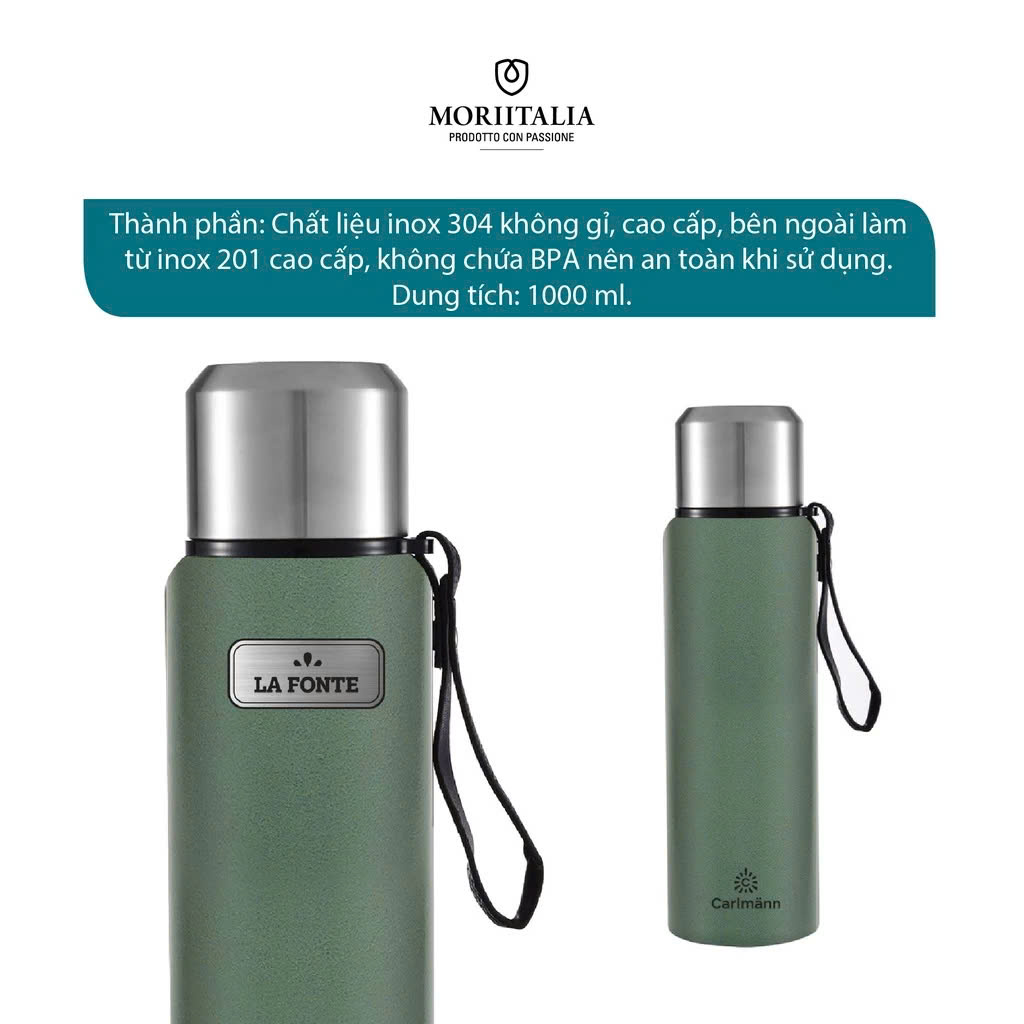 Bình Giữ Nhiệt LA FONTE 1000ml Cao Cấp_thumbnail_2