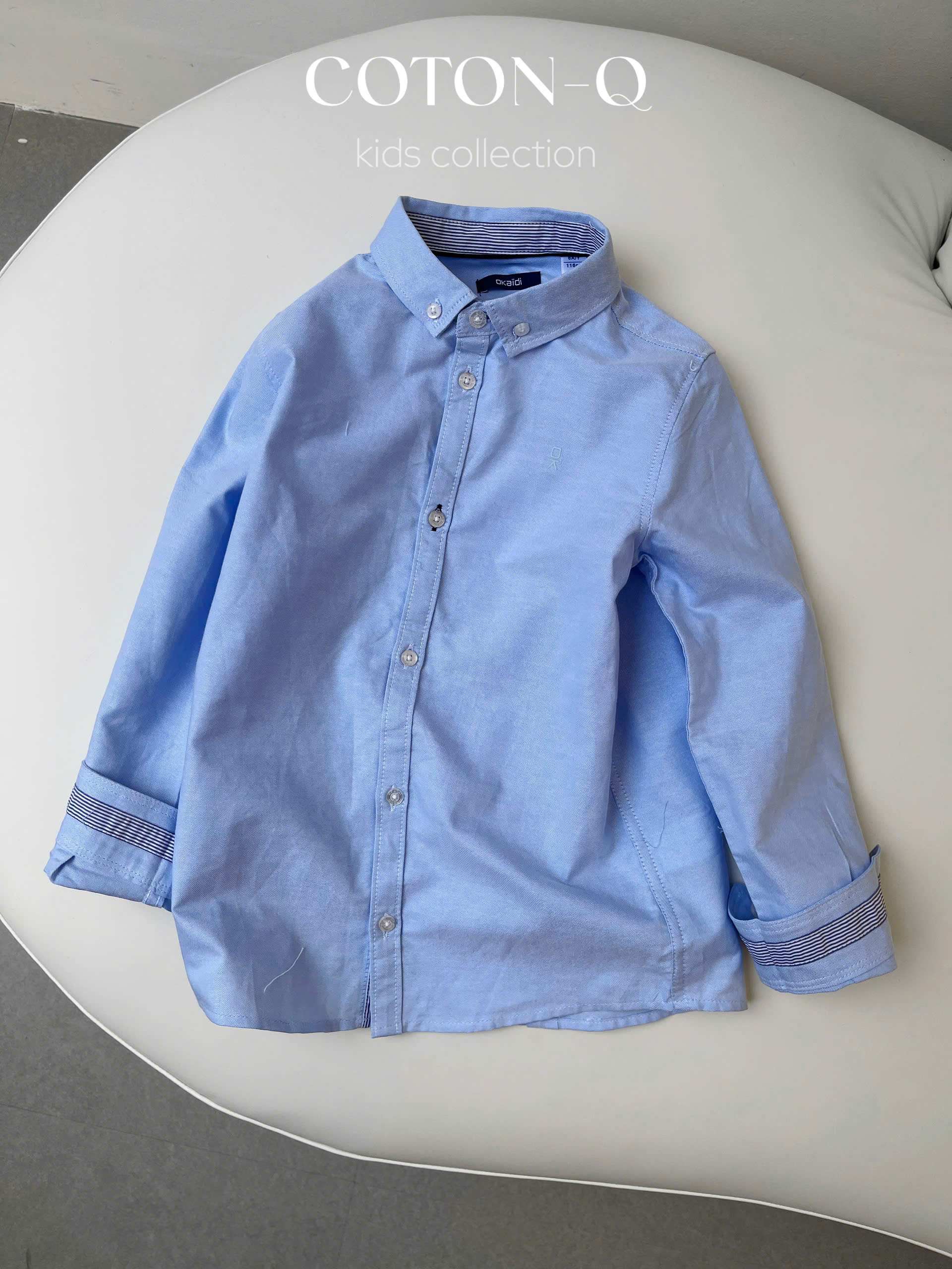 Áo somi tay dài bé ( TRẮNGG )_thumbnail_9