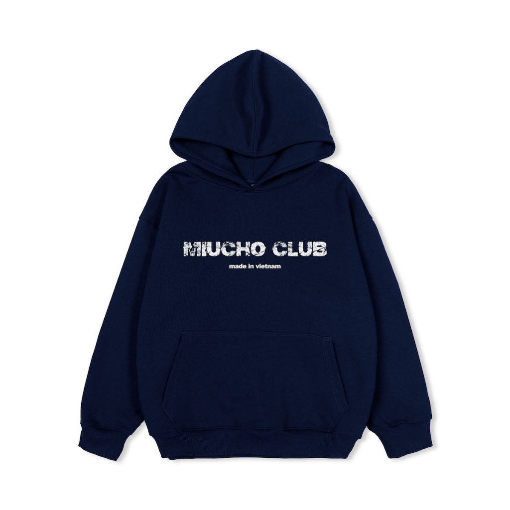 Áo hoodie nữ form rộng HDD245 Miucho chân cua dày dặn in typography_thumbnail_8