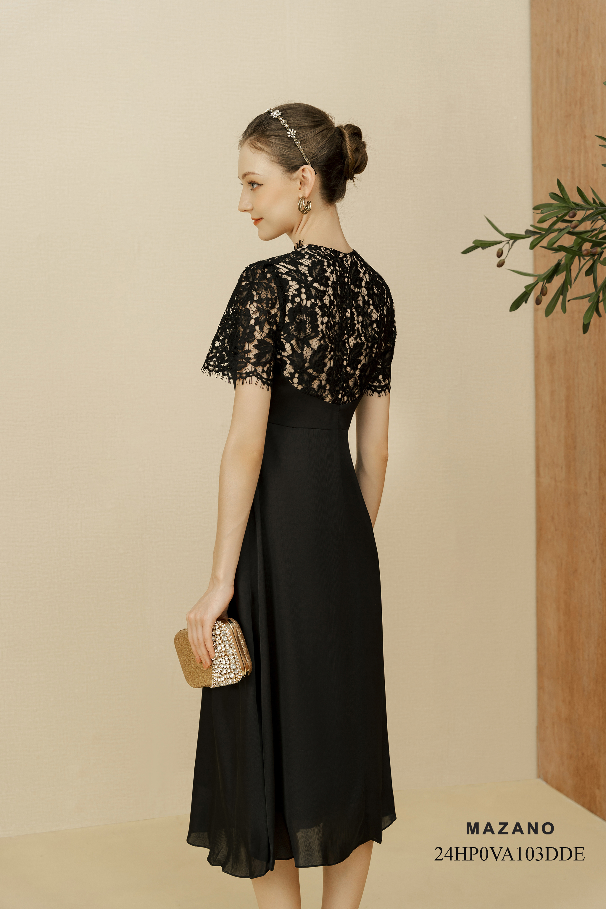 Đầm tiệc phối ren sang trọng_thumbnail_4