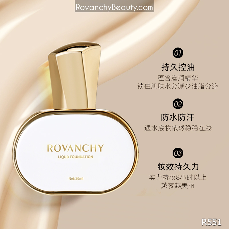 Kem Nền Dưỡng Ẩm R551 ROVANCHY - Lớp Nền Hoàn Hảo, Che Khuyết Điểm Hiệu Quả_thumbnail_6