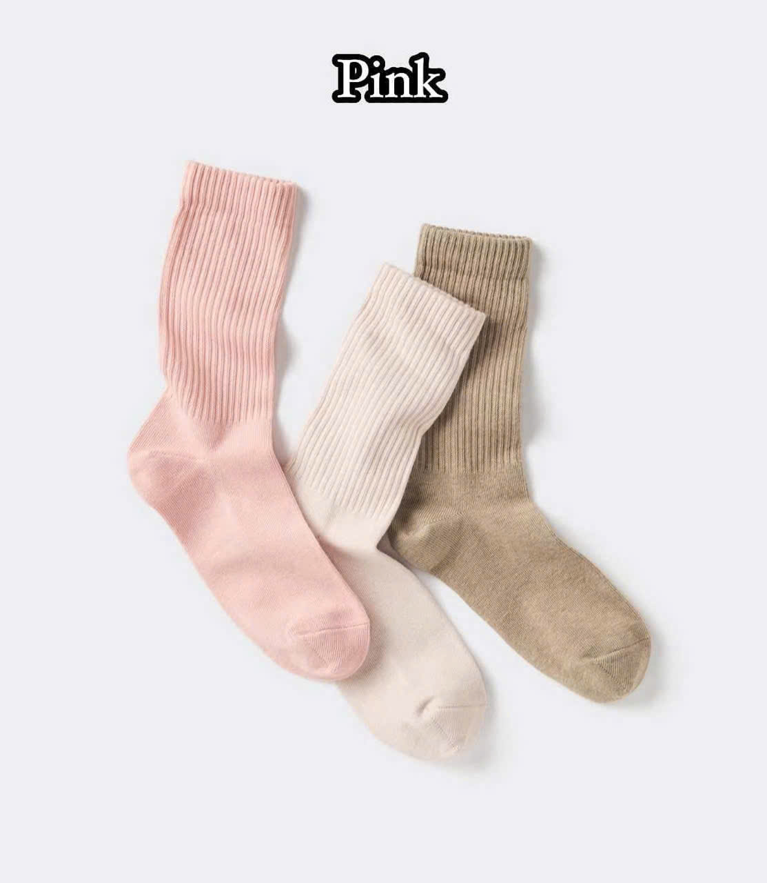 Set 12 đôi vớ cổ cao ( NGẪU NHIÊN 5-6 MÀU )_thumbnail_3