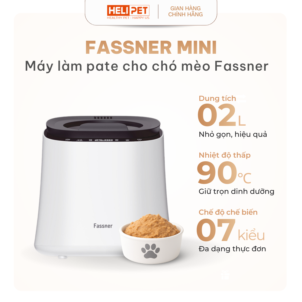 Fassner Mini Pet Pate Making Machine