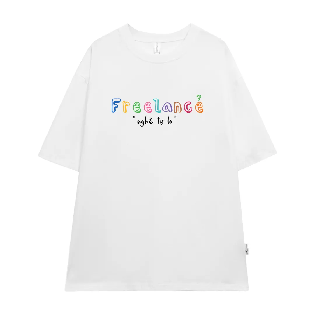 Áo thun form rộng local brand Miucho Club vải dày dặn thoáng mát chữ kiểu Nghề tự lo 2862_thumbnail_0