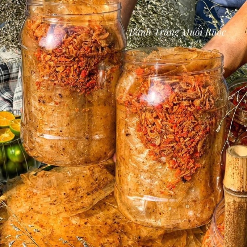 Bánh Tráng Muối Ruốc