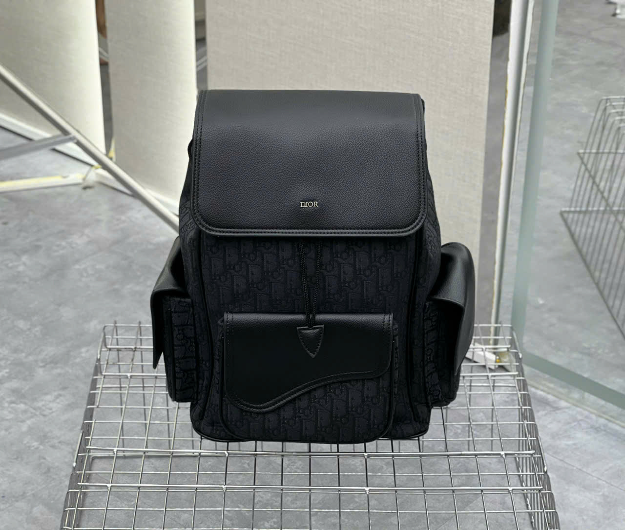 Balo Dior Explorer Oblique Black