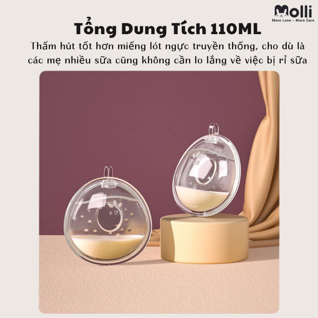 Cách bảo quản phễu hứng sữa Molli 