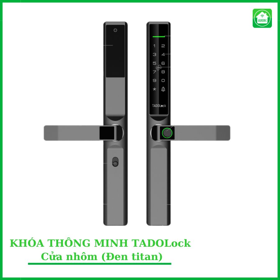KHÓA THÔNG MINH TADOLock Cửa nhôm (Đen titan)_thumbnail_0