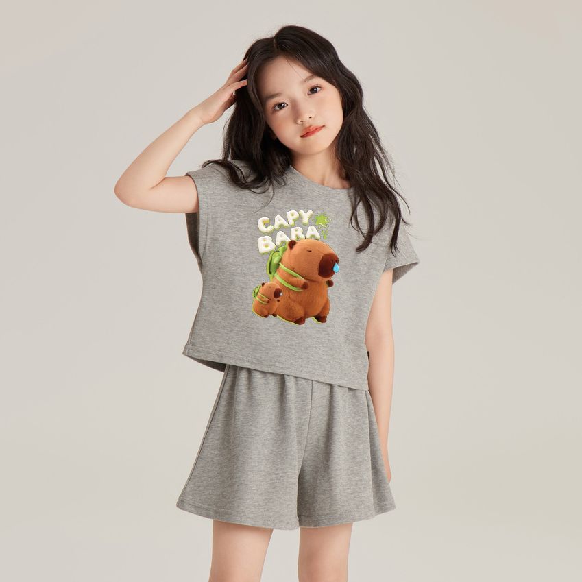 Bộ thun bé gái in Capybara BD25004_thumbnail_5