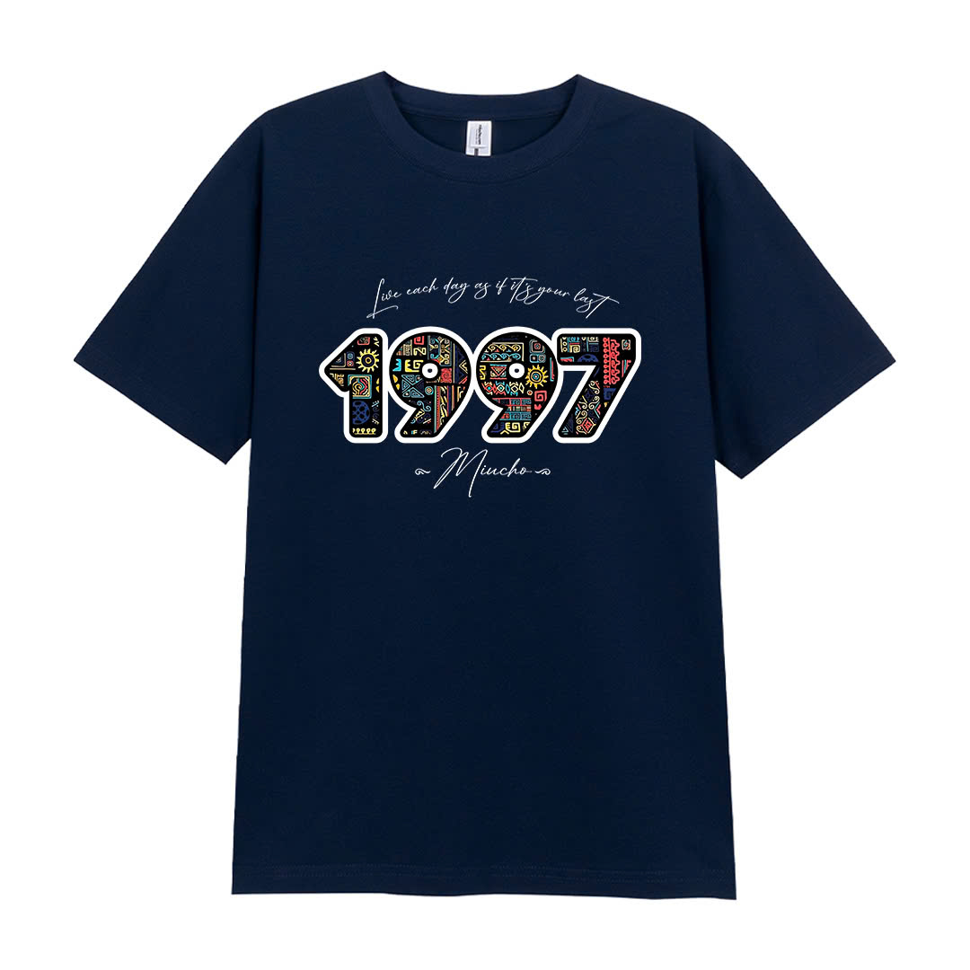 Áo thun nữ in năm sinh 1997 form vừa regular vải cotton 4c thoáng mát ARD1784 Miucho Chic in mix_thumbnail_13