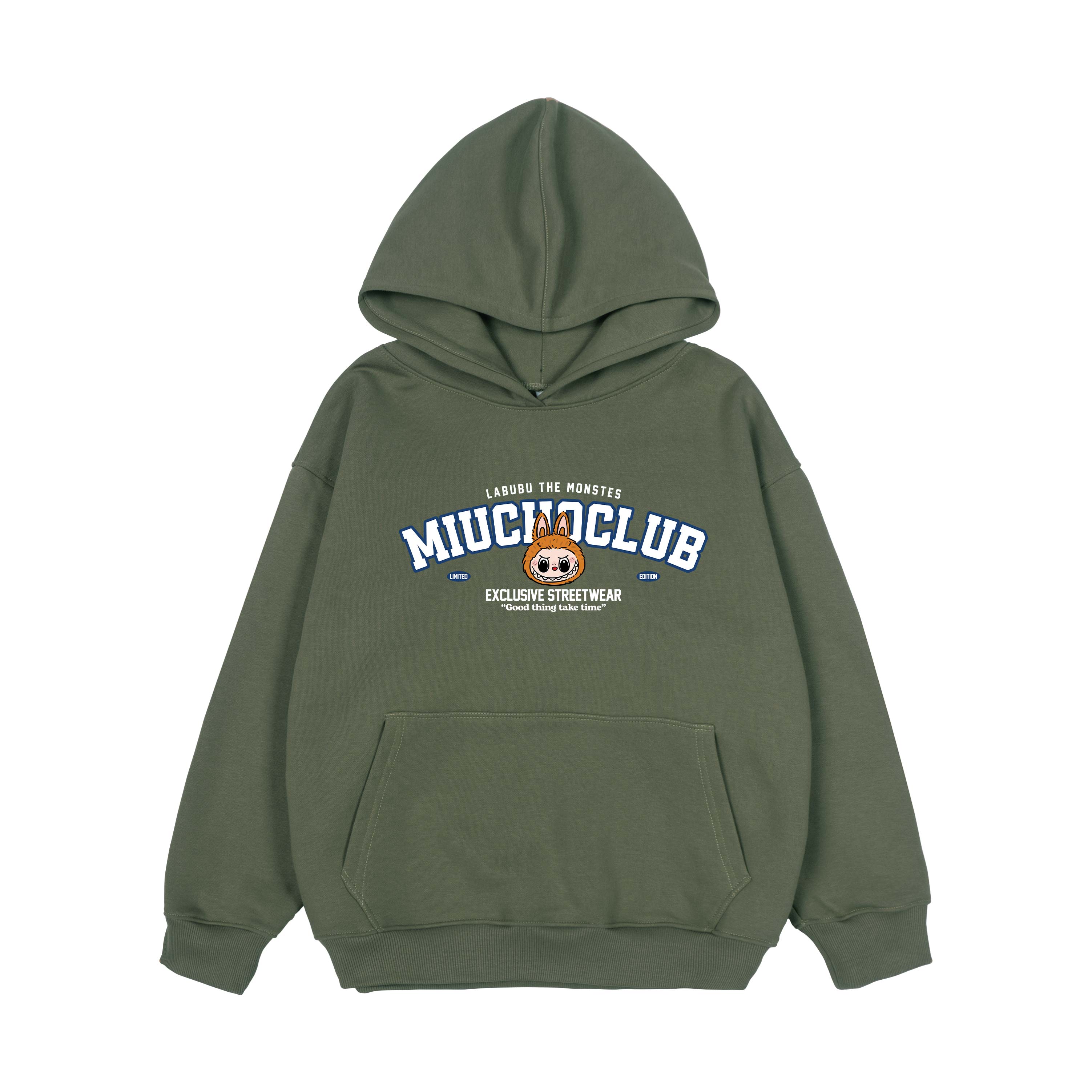 Áo hoodie labubu unisex form rộng HDD1404 Miucho nỉ chân cua dày dặn in mix_thumbnail_11