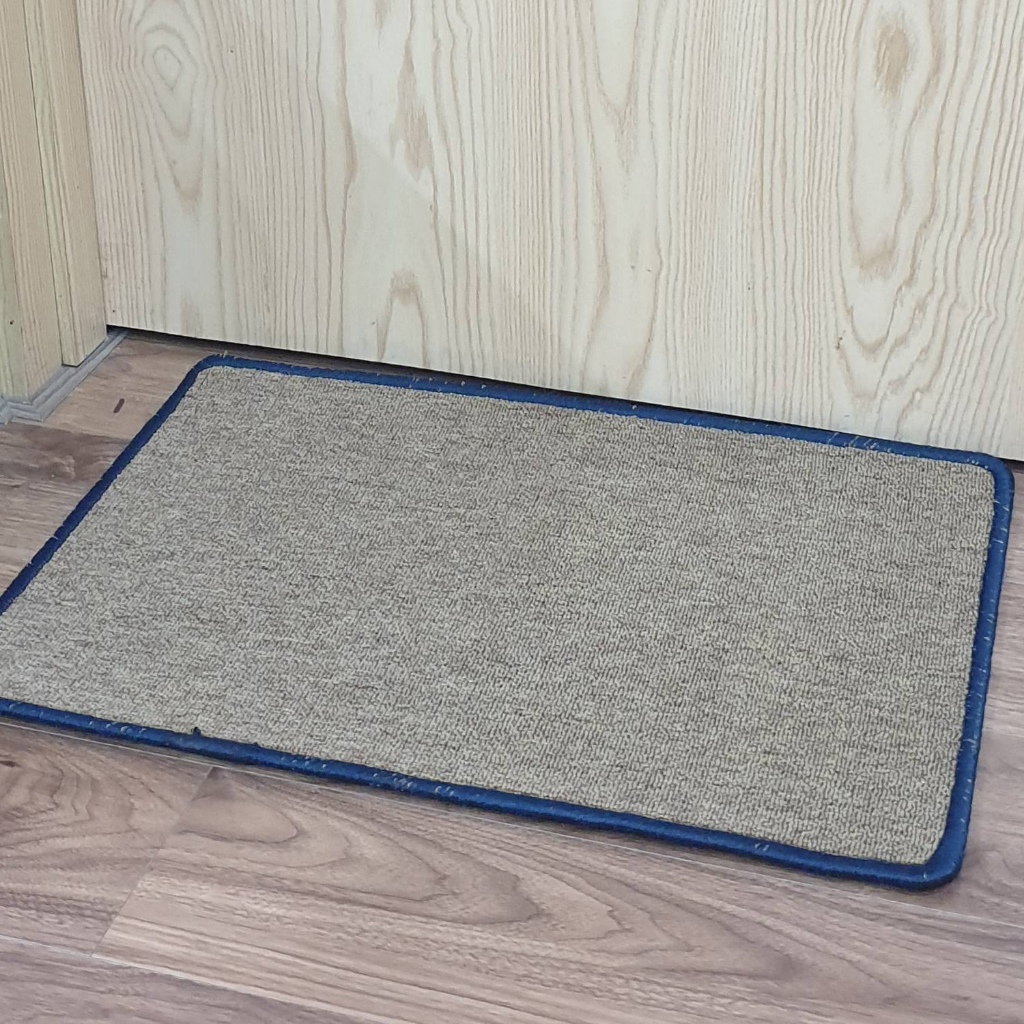 Thảm chùi chân màu trơn nhiều màu, nhiều kích thước thấm hút nước tốt_thumbnail_1