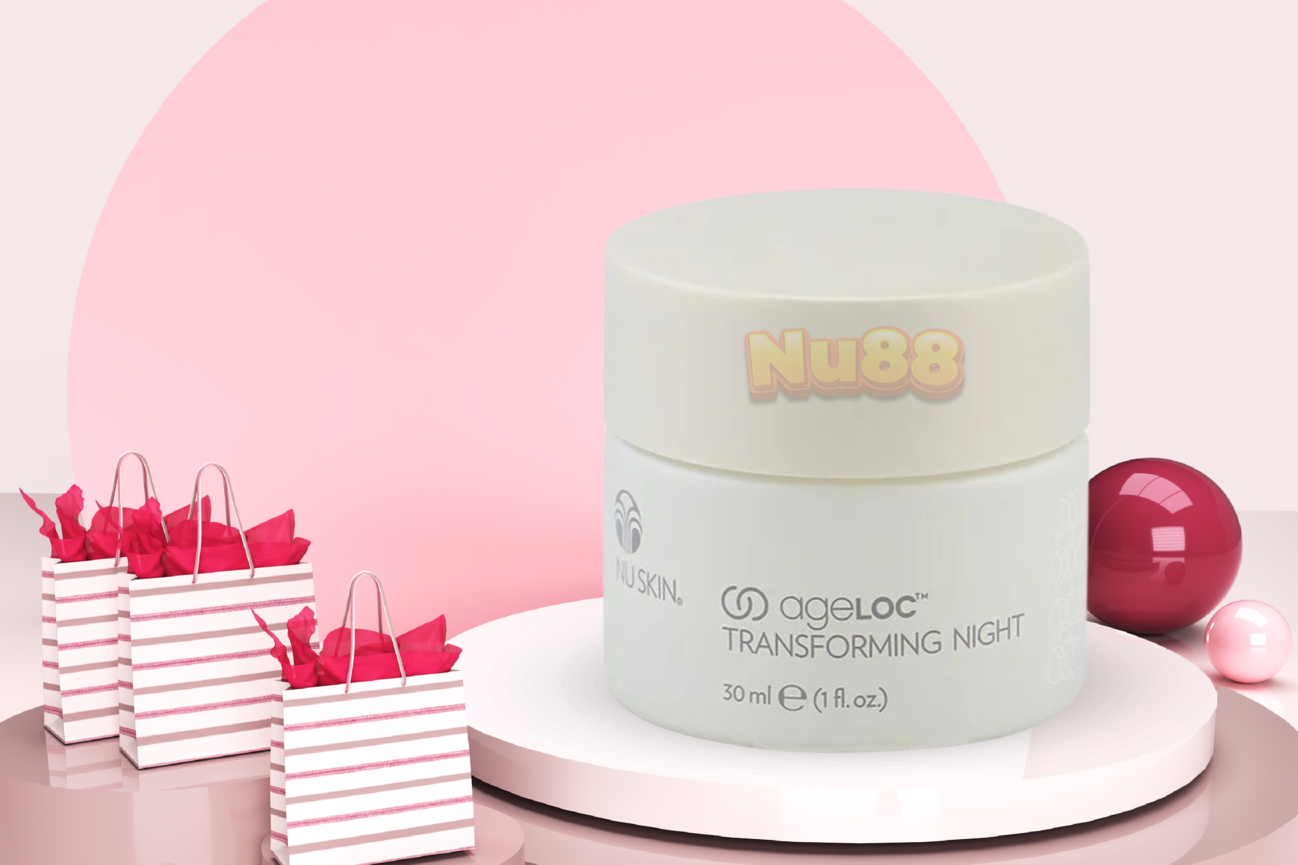 Kem dưỡng da ban đêm ageLOC Transforming Night Nuskin