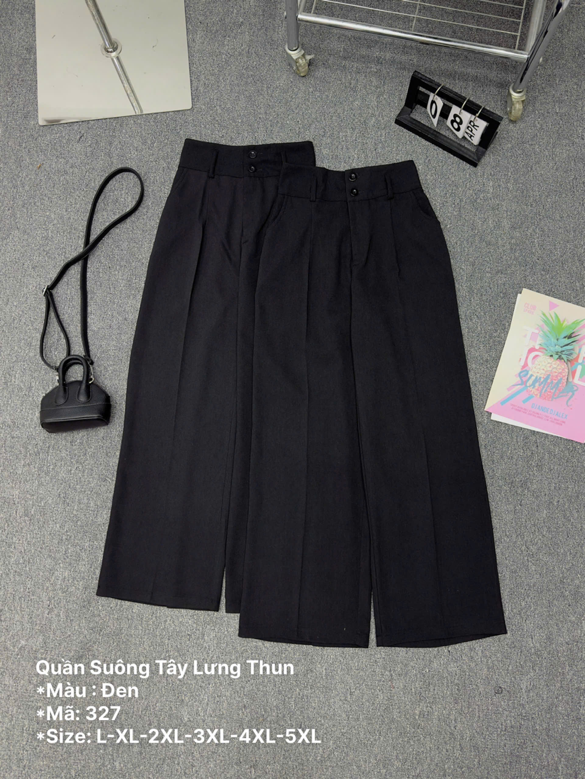 Quần tây ống suông bigsize QD025 dành cho nàng béo mập từ 55-95kg_thumbnail_3