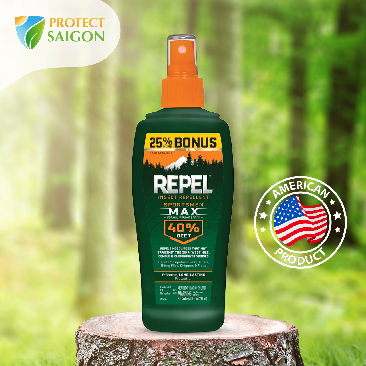 Xịt chống vắt, chống muỗi & côn trùng Repel 100 (118ml) - Mỹ_thumbnail_3