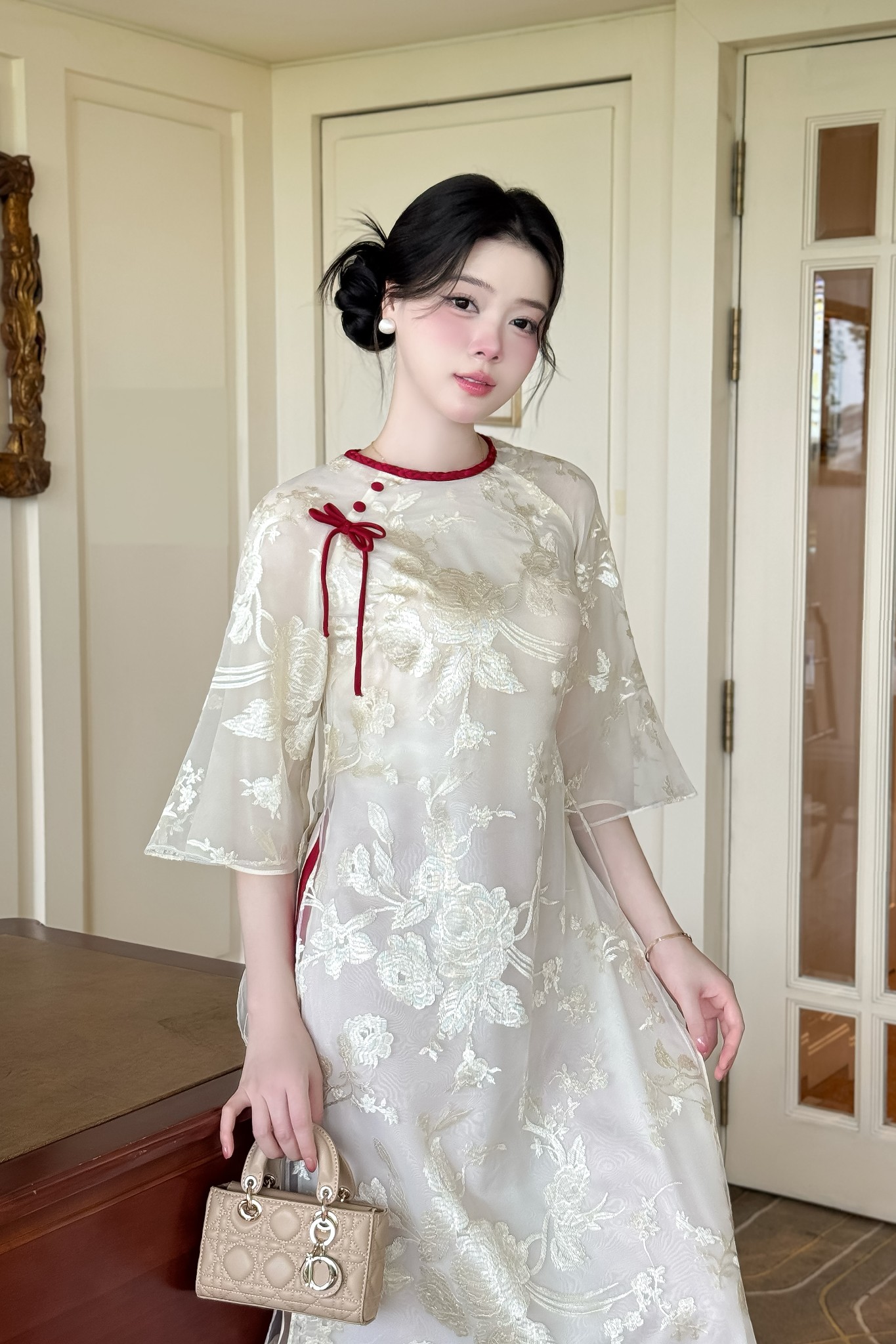 Dáo dài cách tân Diên Phúc AD0017