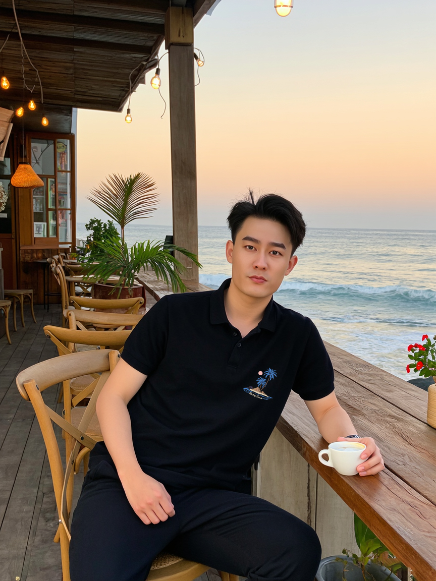 Áo polo nam big size form vừa 2185 Miucho Iconic vải cá sấu polyester co giãn thoáng mát in mix_thumbnail_3