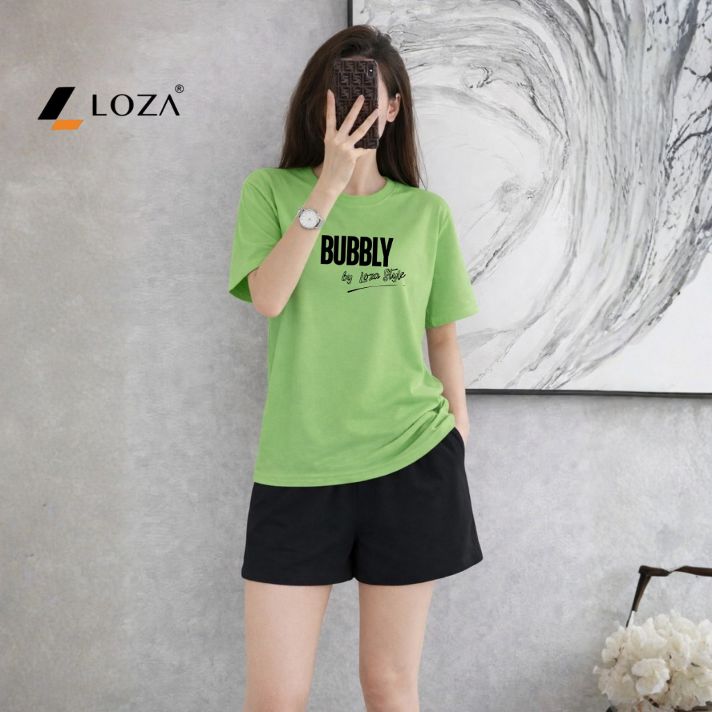 [form rộng] Set bộ đồ nữ dáng rộng hình chữ BUBBLY - Loza BP581_thumbnail_6