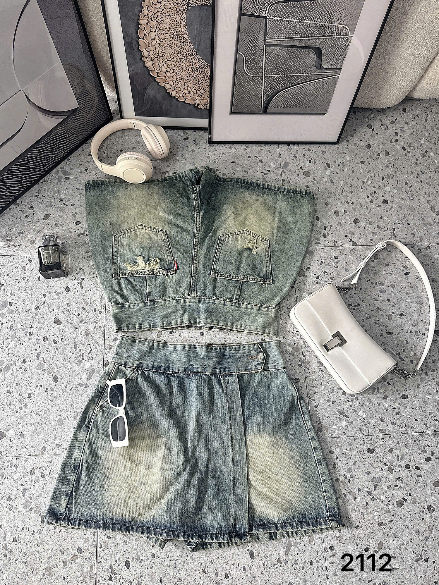 BGSIZE NỮ- Quần váy jean kiểu T-QVJ2112_thumbnail_8