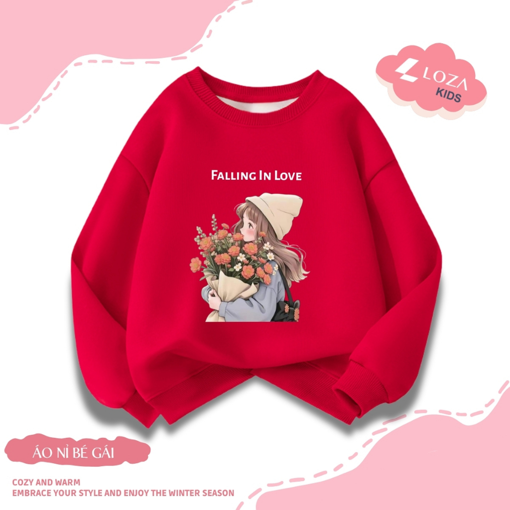 Áo sweater bé gái in hình bé gái Hot trend - Loza Kids IN005_thumbnail_3