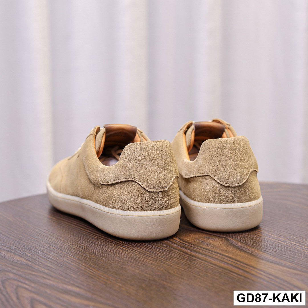 GD87 -  Giày Nam Retro Da Bò Lớp Đầu Tiên – Da Lộn Nubuck Mờ – Cổ Thấp Thời Trang, Nhẹ Sang Trọng – Giày Casual Forrest Gump 2025_thumbnail_12