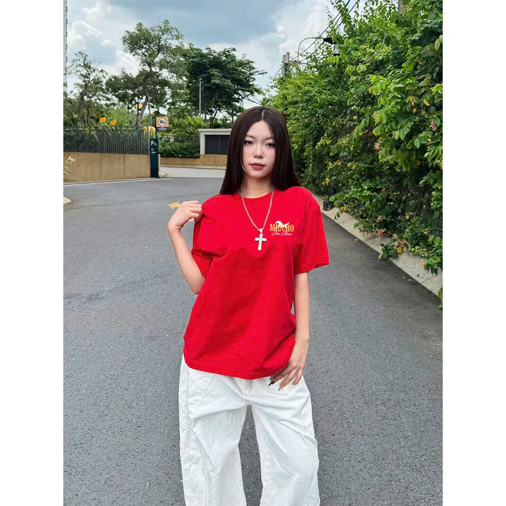 Áo thun Tết Bính Ngọ boxy Miucho thoáng mát dày dặn đứng form basic in mix 3000_thumbnail_5