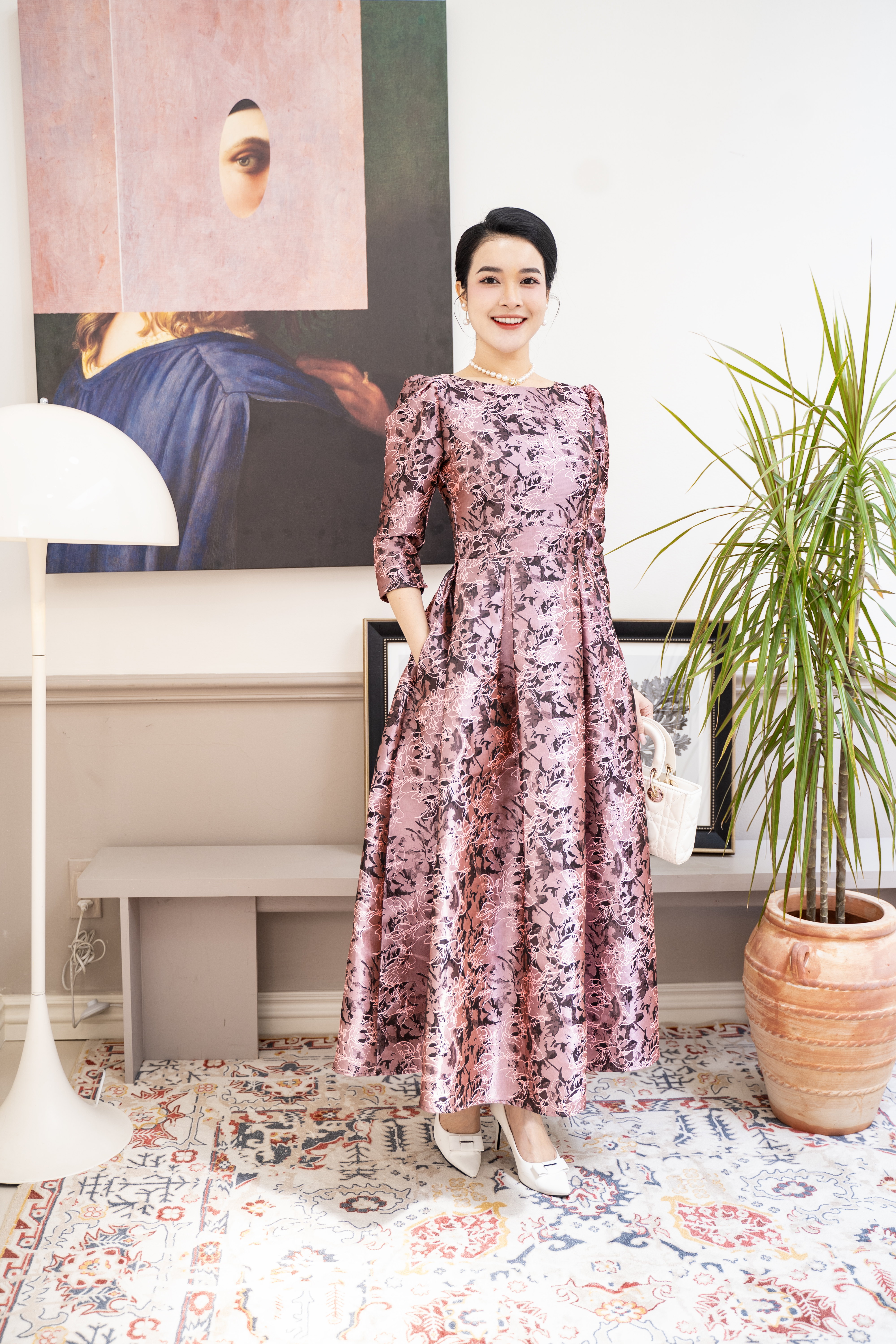 Đầm xòe - Y1371 - Thương hiệu Zonbig_thumbnail_4