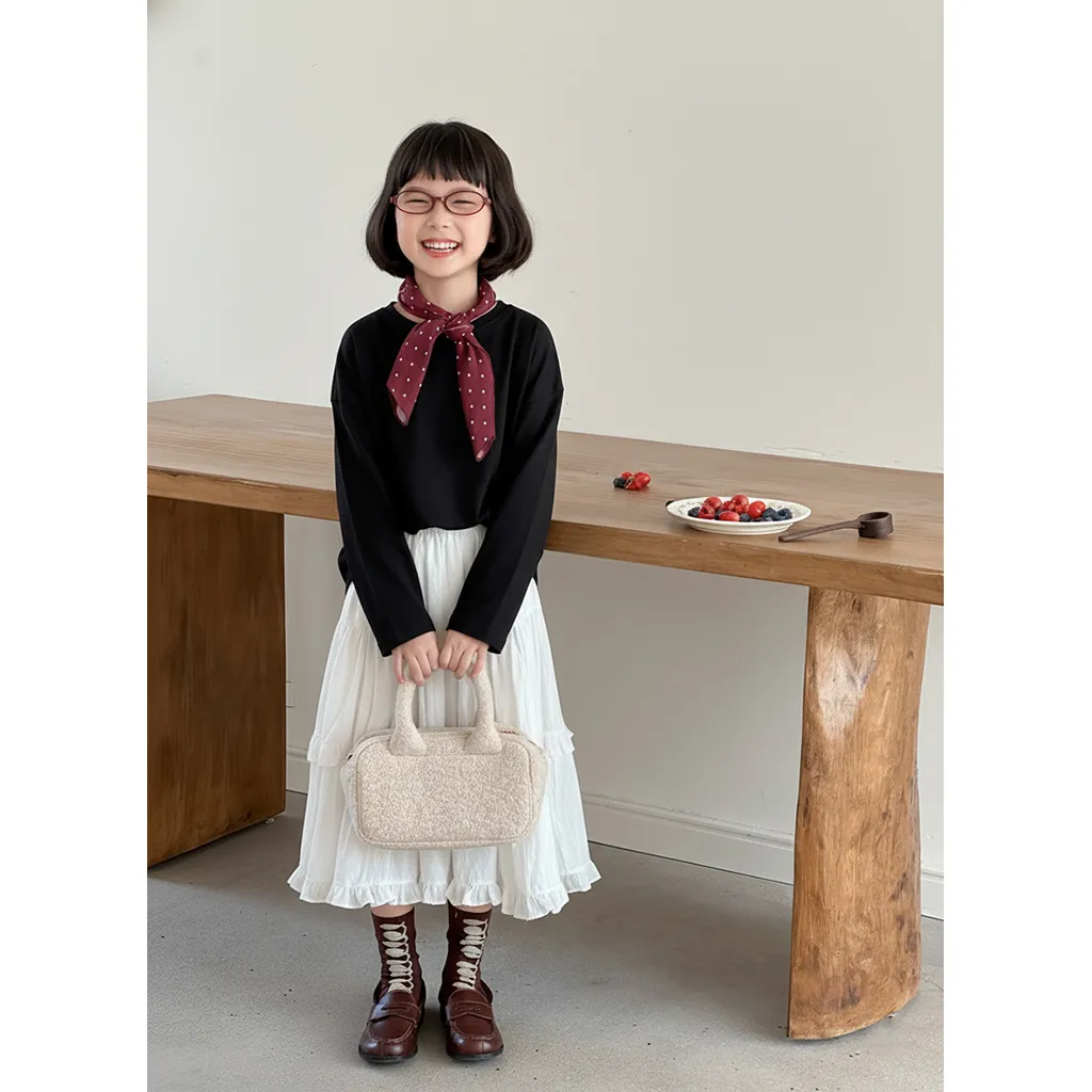 Áo thun kid trơn form rộng Kado vải cotton dày dặn thoáng mát thấm hút tốt cho bé AET00067_thumbnail_6