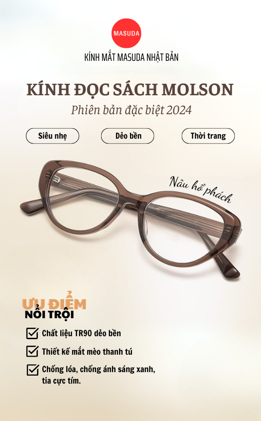 Kính Retro Molson Phiên Bản Đặc Biệt 2024