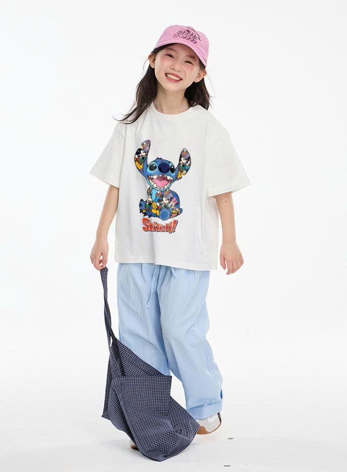 Áo thun form rộng cho bé AED2314 Miucho chất vải cotton thoáng mát cổ tròn dáng ngắn in artwork_thumbnail_3