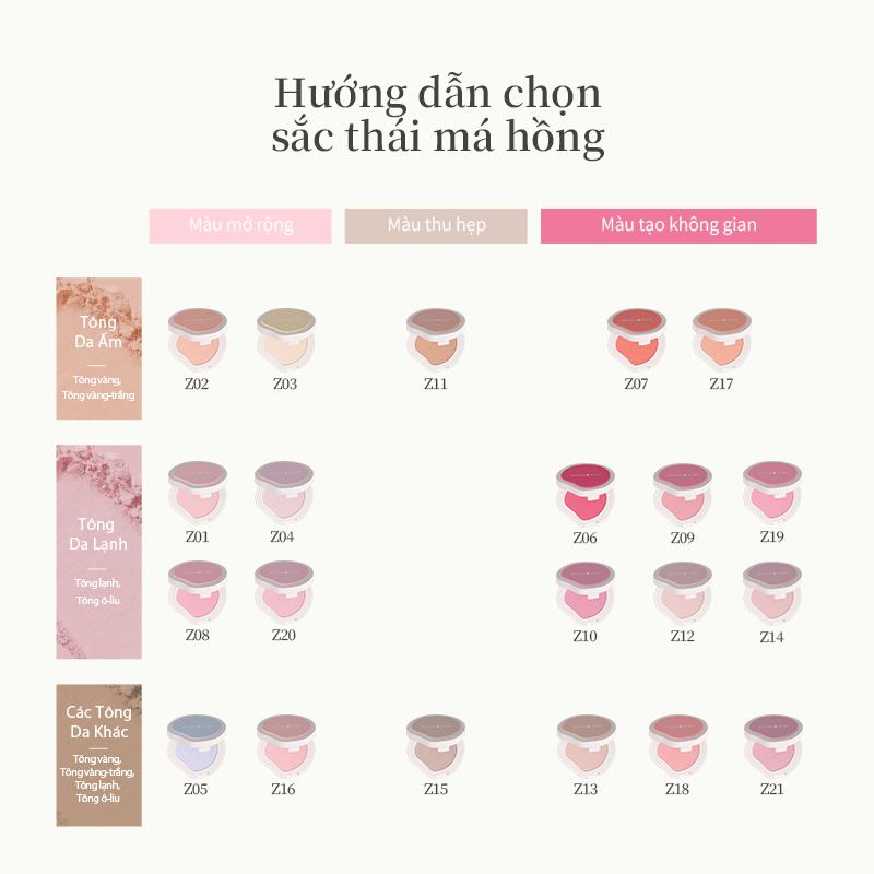 [MOON EYES] Phấn má hồng Moon Eyes 8AM Blusher 21 màu 3.5g