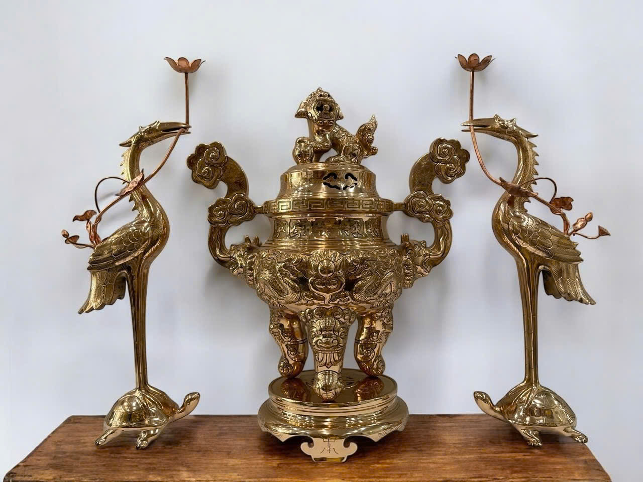 Bộ ngũ sự đúc đồng đỏ_thumbnail_2