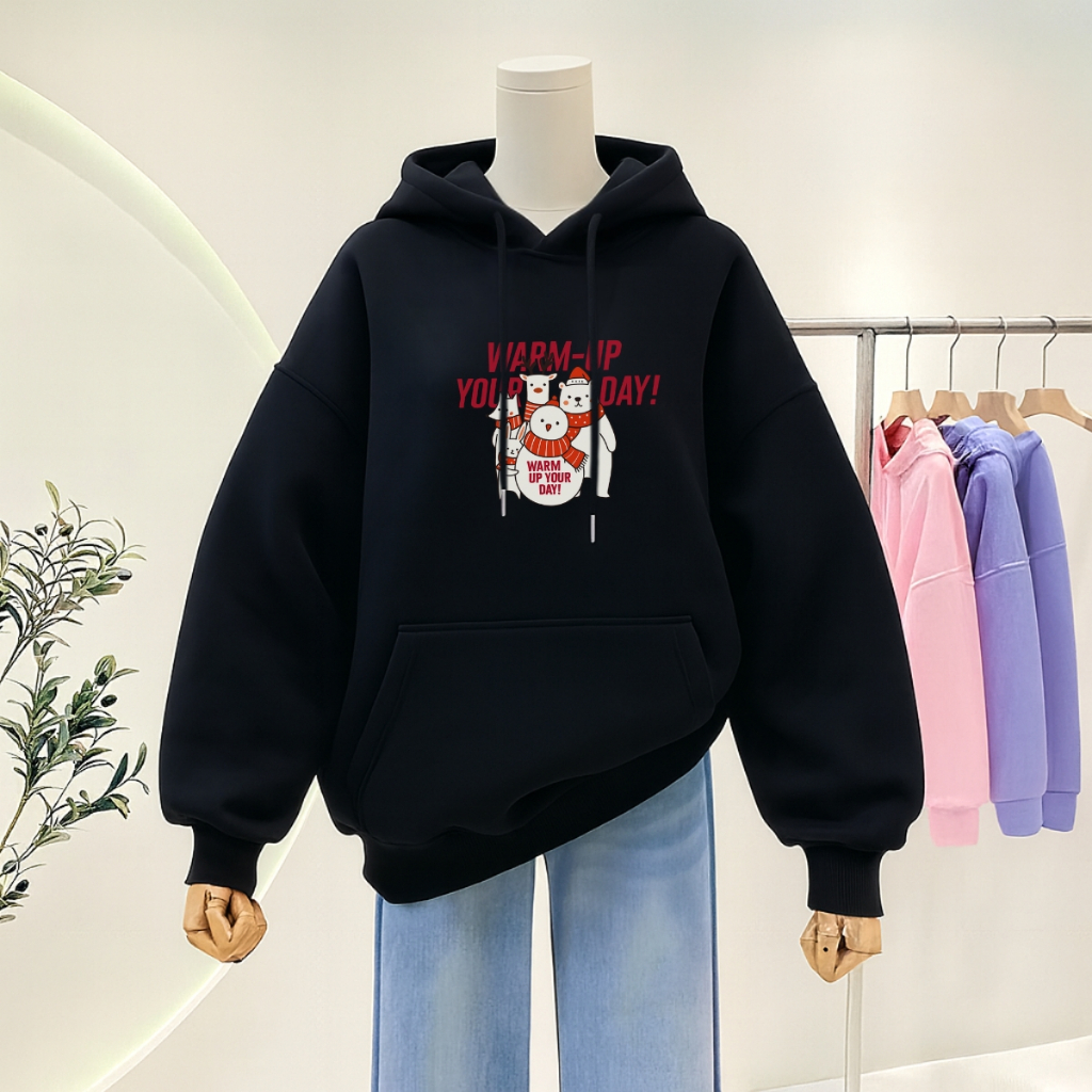 Áo hoodie nam, nữ NOEL form rộng chất liệu nỉ dày dặn - Áo nỉ có mũ unisex local brand Loza G0432_thumbnail_7
