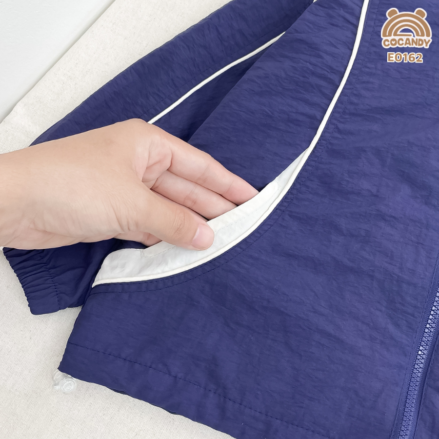 Áo khoác gió XANH THAN phối nẹp be nhỏ_thumbnail_5