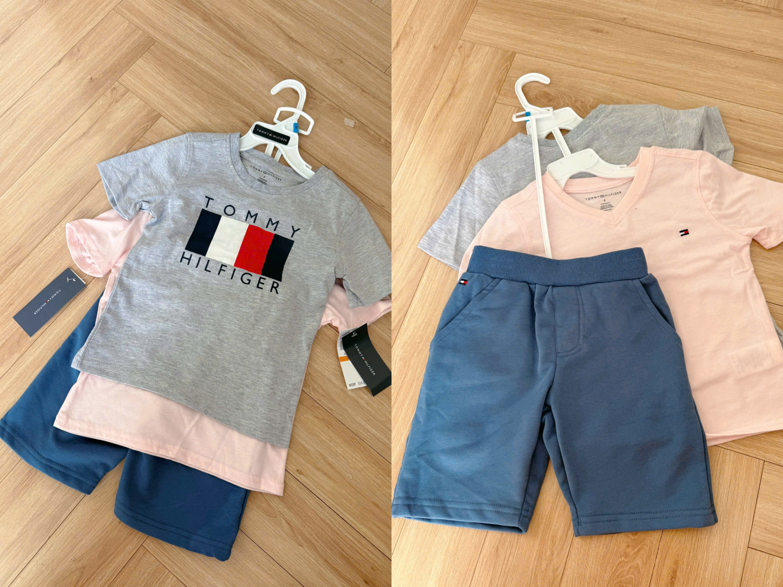 S49 SET BỘ TÔMÌ ÁO XÁM + HỒNG