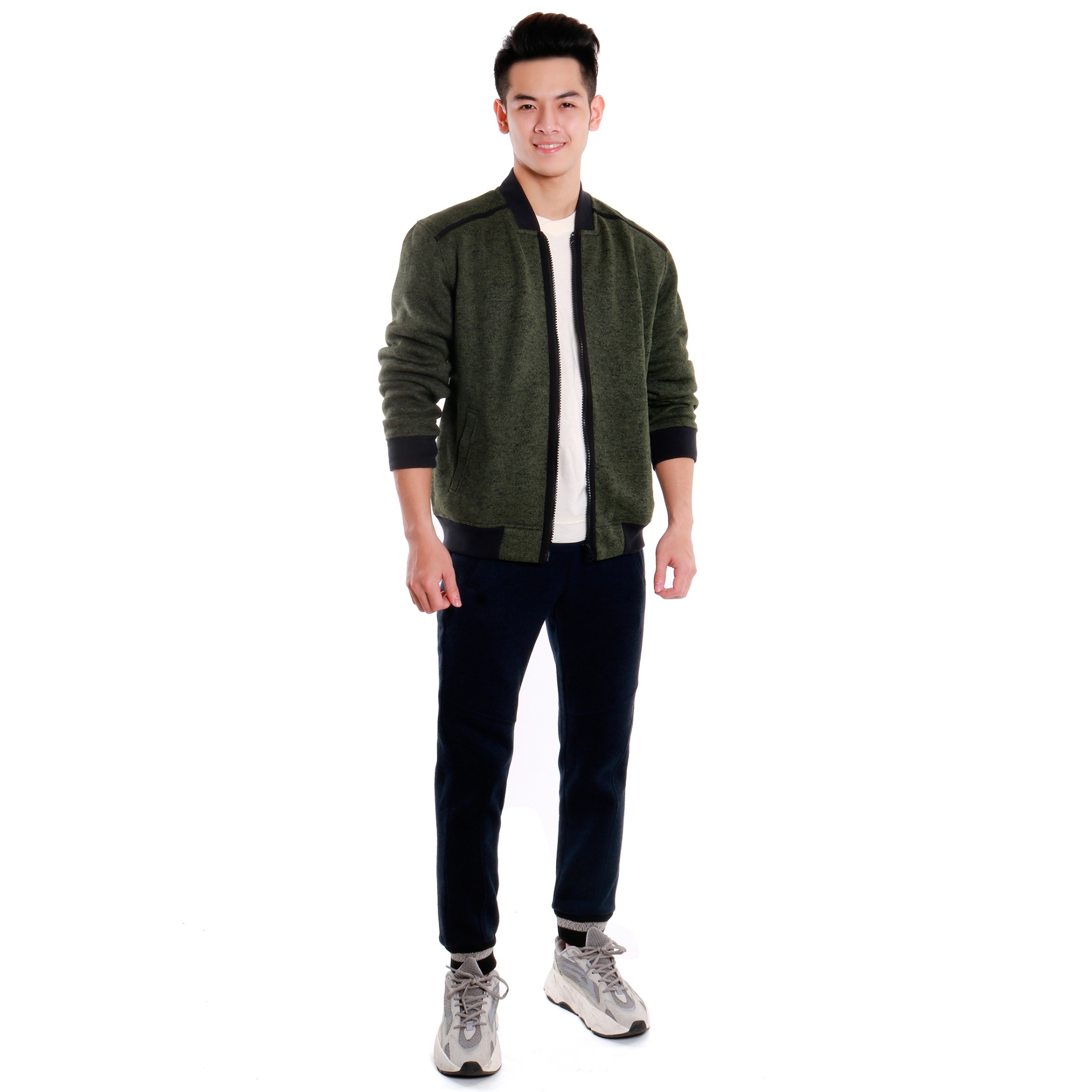 ÁO KHOÁC NAM D6074 NARSIS VẢI NỈ ẤM ÁP, MỀM MẠI, THÍCH HỢP MÙA ĐÔNG, GIỮ NHIỆT TỐT