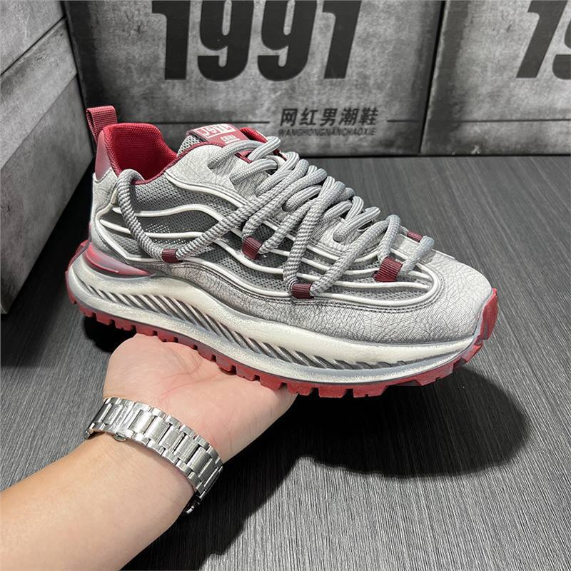 GA404-Giày Nam 2025, Đế Dày Hợp Thời Trang Mùa Xuân Mới, Thích Hợp Cho Nam Giới, Siêu Nhẹ, Giày Hợp Thời Trang Dành Cho Nam Giới 1982_thumbnail_3