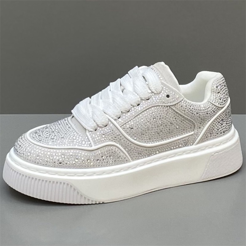 GA408 - Giày Nam Kim Cương Nóng Nhẹ Sang Trọng 2025, Giày Thể Thao Thông Thường Phong Cách Hàn Quốc Mùa Thu Mới, Niche Retro, Giày Đế Mềm Thoải Mái CR_thumbnail_3