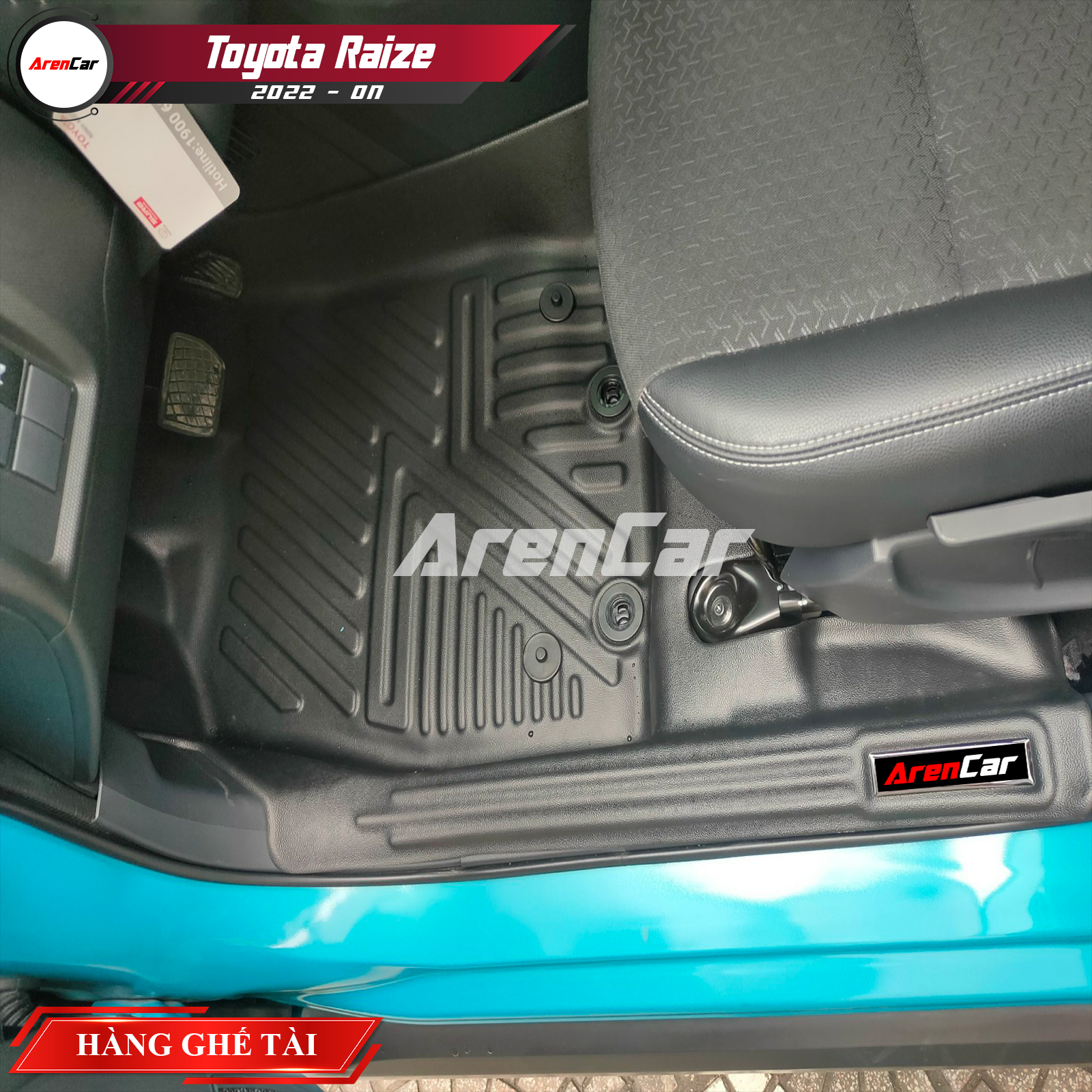 Thảm Lót Sàn Ô Tô TPE Nhựa Đúc Toyota Raize_thumbnail_1