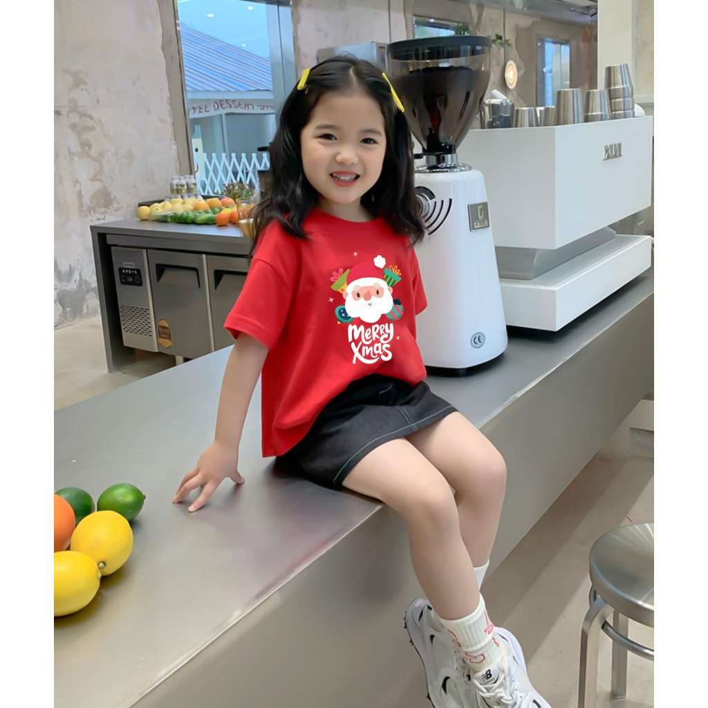 Áo thun cho bé gái form rộng AED690 Miucho Kid 100% vải cotton thoáng mát basic_thumbnail_3