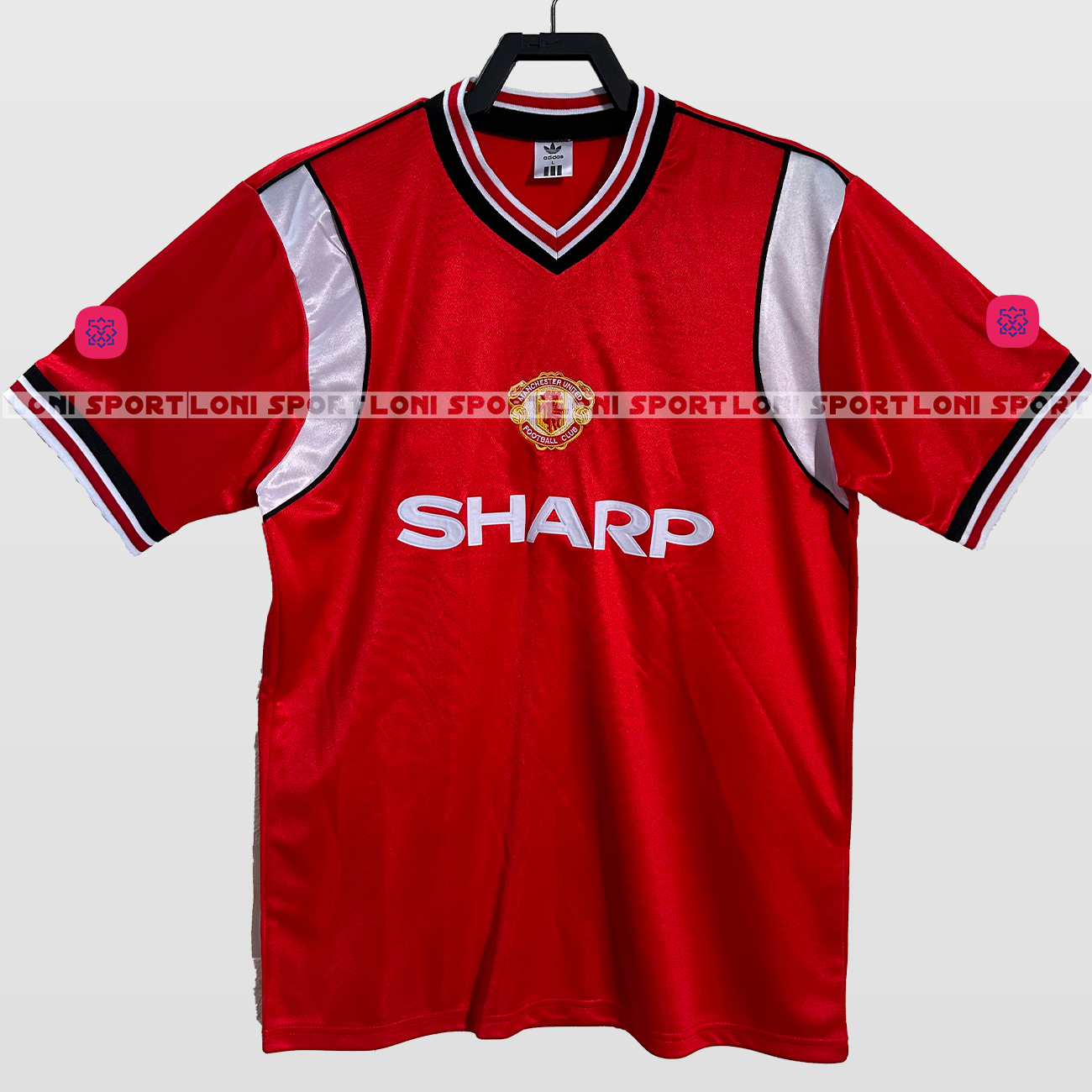 Áo Retro MU sân nhà đỏ 1985/86_thumbnail_1