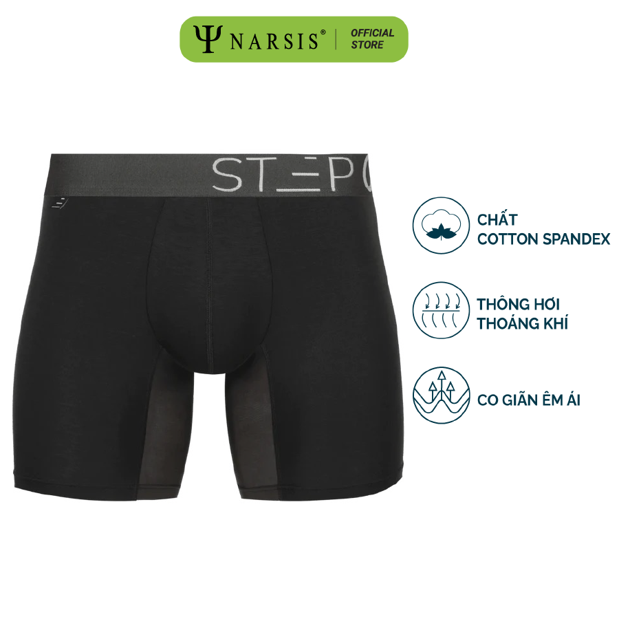 QUẦN LÓT ĐÙI NAM F1015 NARSIS VẢI COTTON MỀM MẠI, CO GIÃN TỐT, VẢI THOẢI MÁI VẬN ĐỘNG, HÚT ẨM TỐT_thumbnail_2
