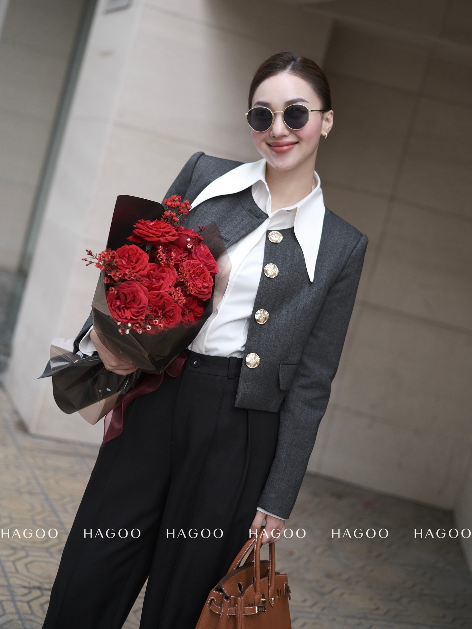 Áo Blazer khuy to HAGOO_thumbnail_2