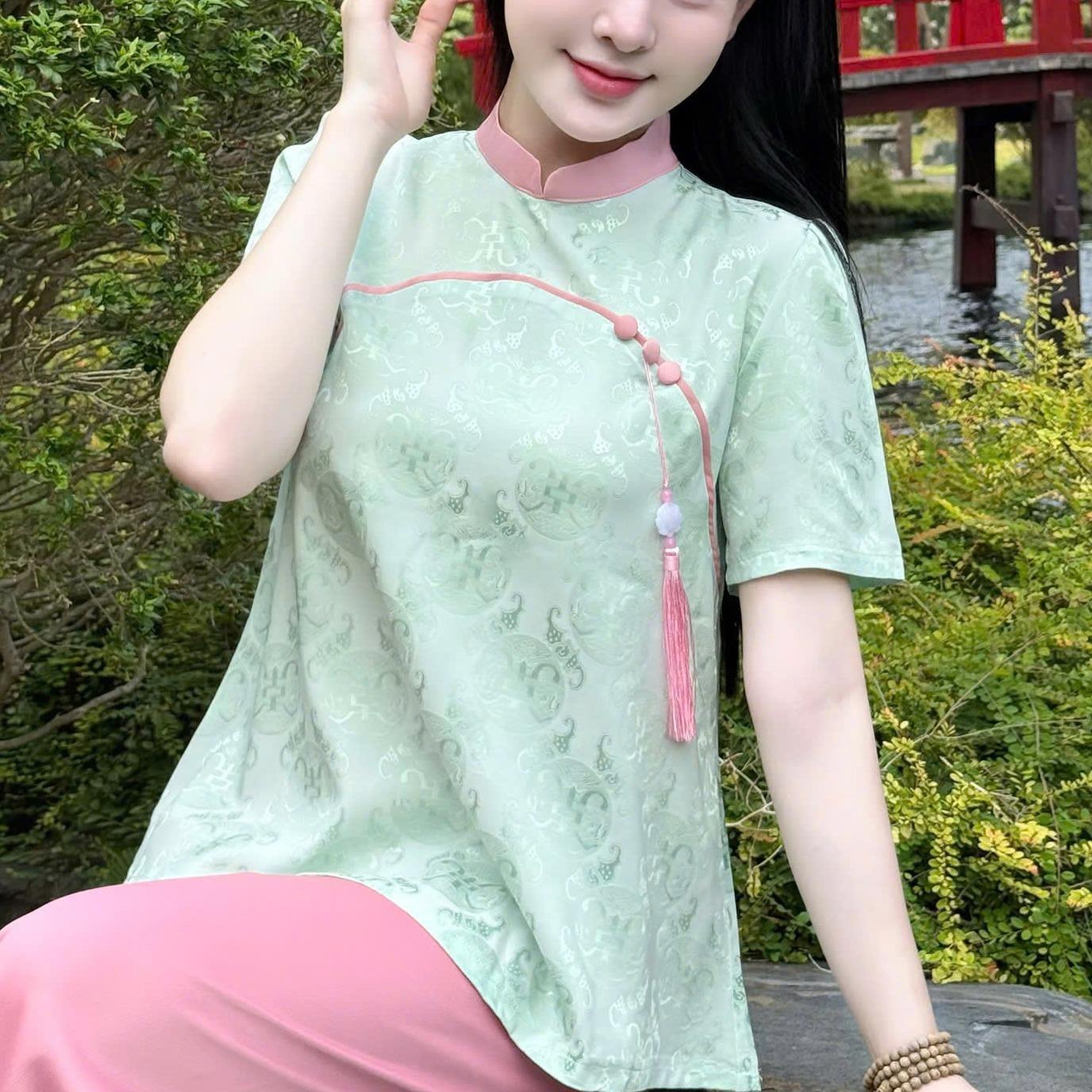 PP302 Pháp phục lễ chùa tay ngắn Tinh Nhi_thumbnail_13