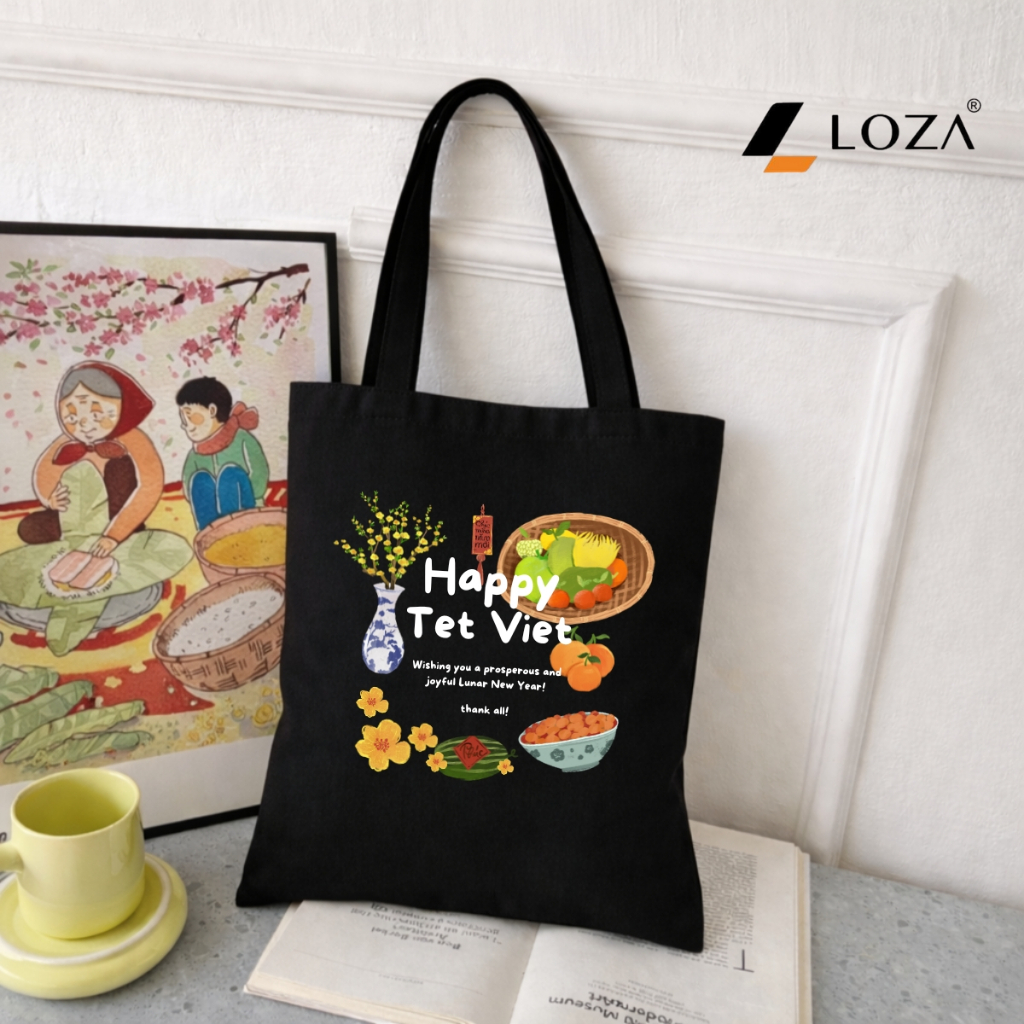 Túi Tote  in hình BST Tết Bính Ngọ 2026  - TOTE33_thumbnail_9