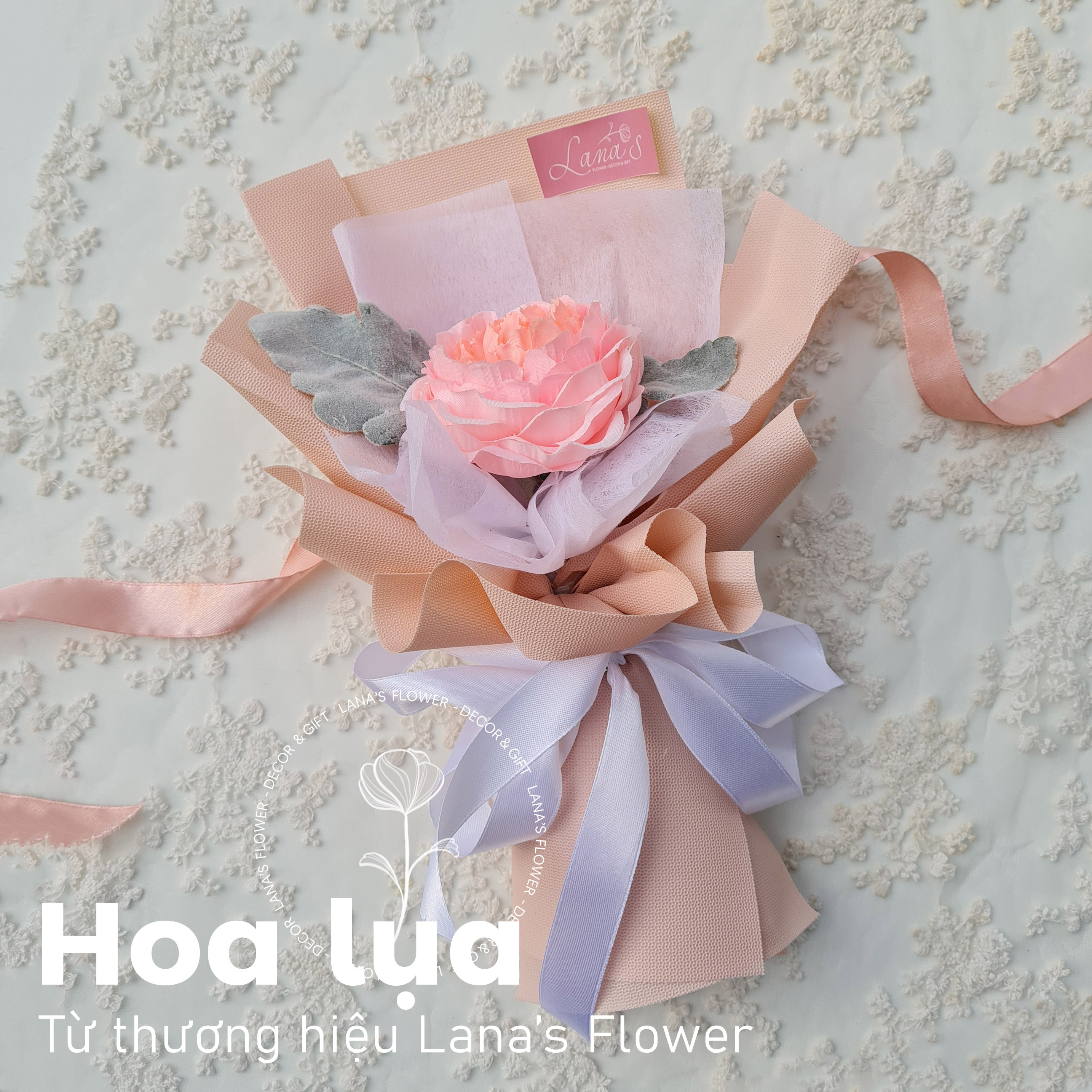 Bó hoa lụa mini 1B - Hoa hồng_thumbnail_0