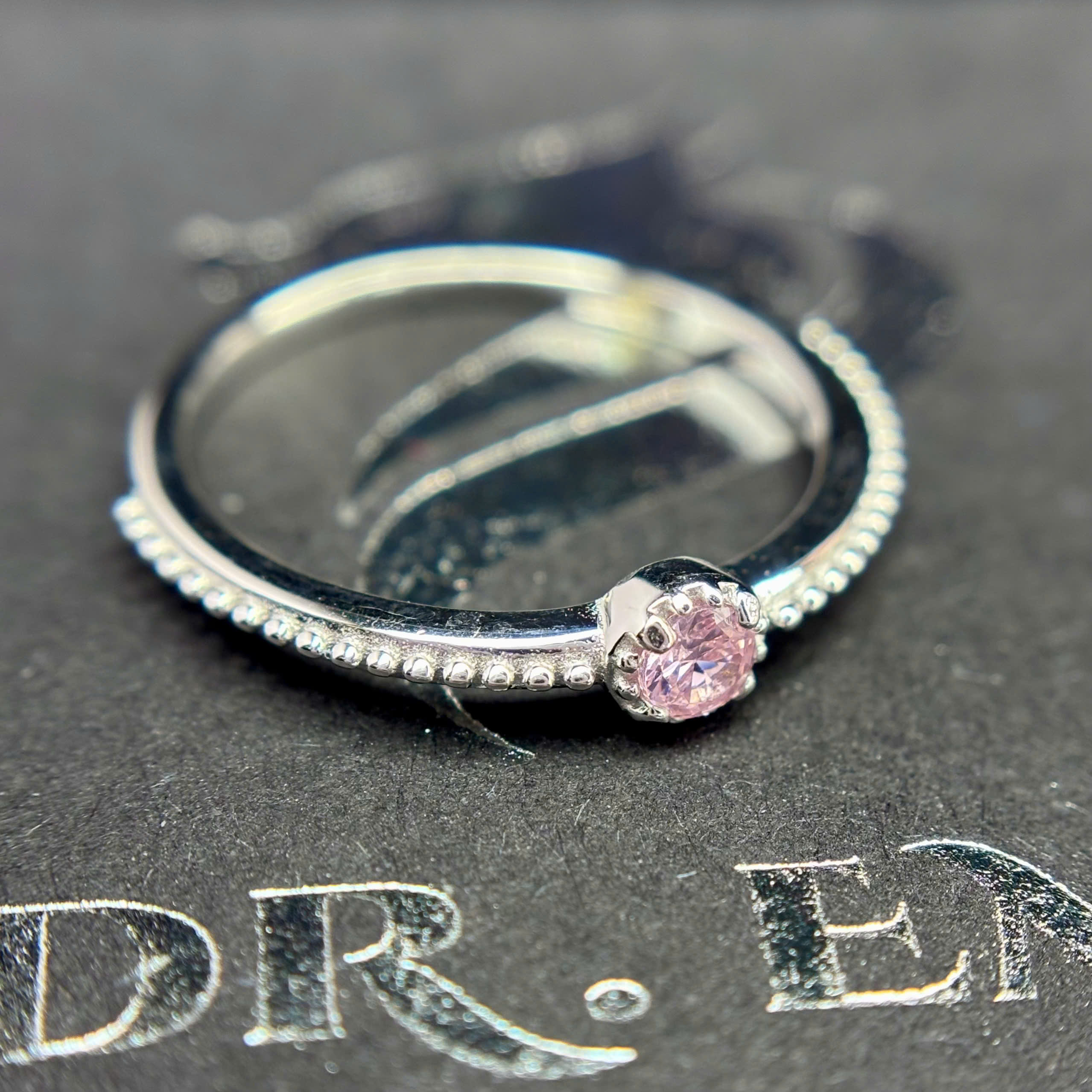 Nhẫn bạc xi bạch kim hồng nhạt size 6_thumbnail_1