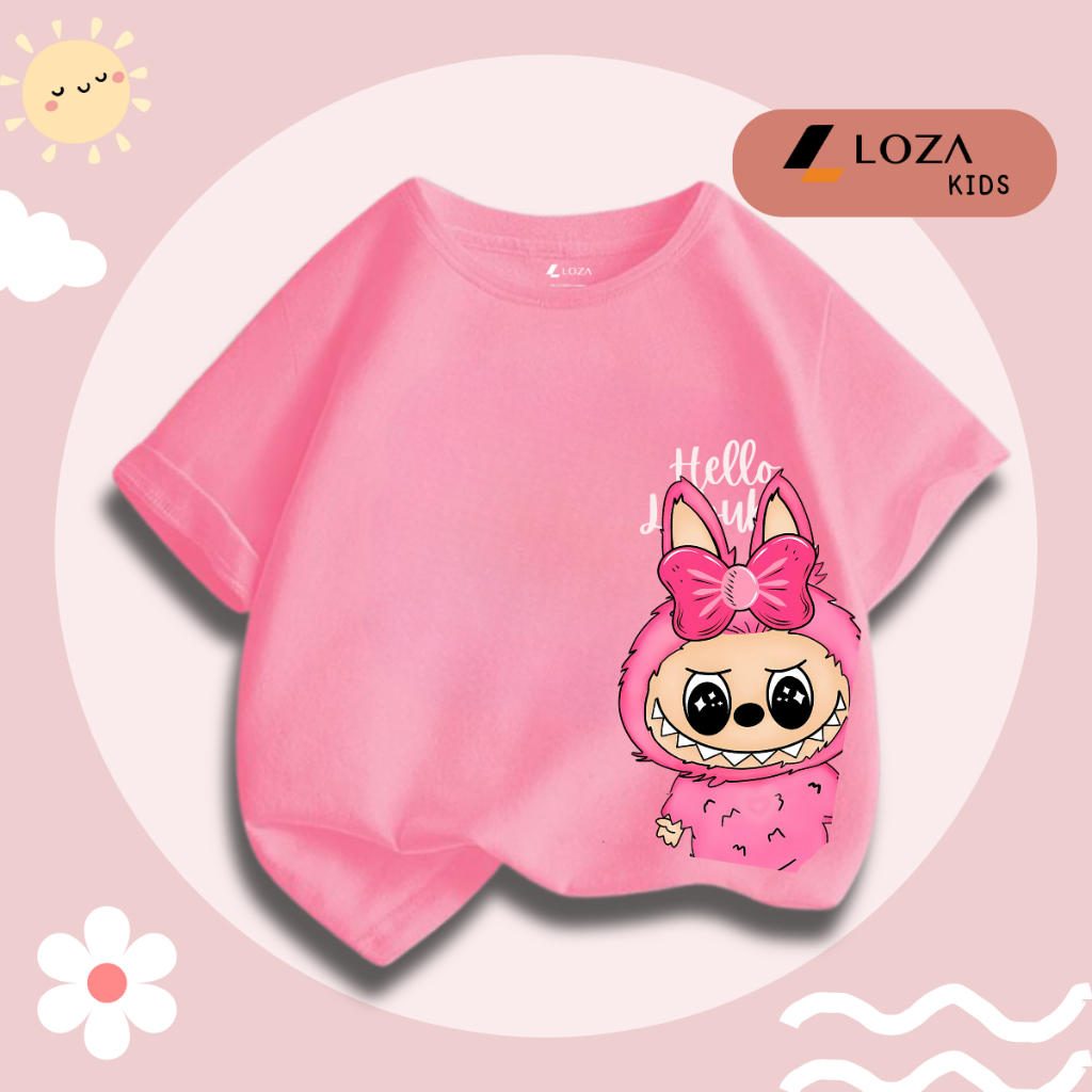 Áo thun bé gái in hình Labubu - Mã CA004_thumbnail_10